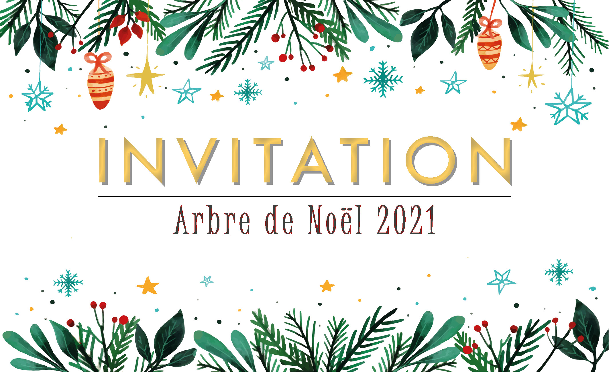 une invitation arbre noel – CMCAS de Nice